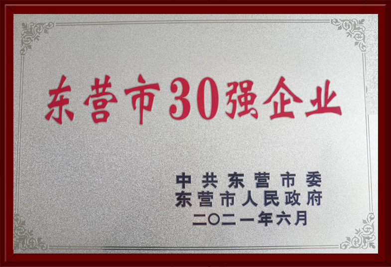 東營市30強企業